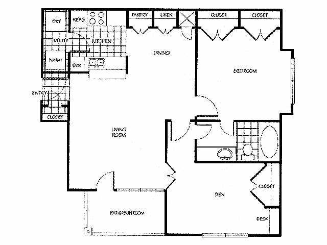 1BR/1BA - The Trails at Dominion Park