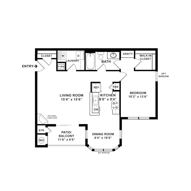 Floorplan - The Elms at Montjoy