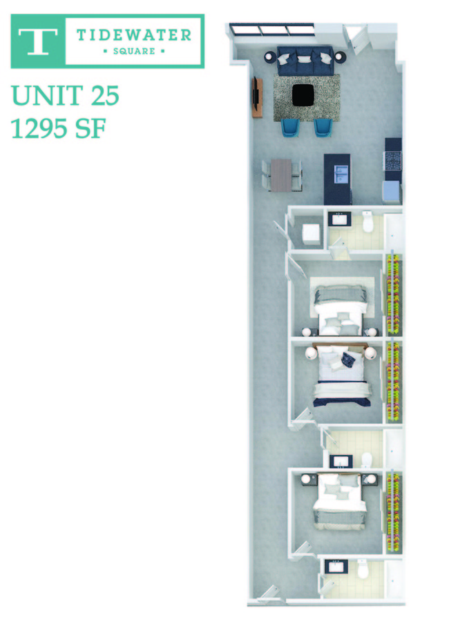 Floorplan - Tidewater Square