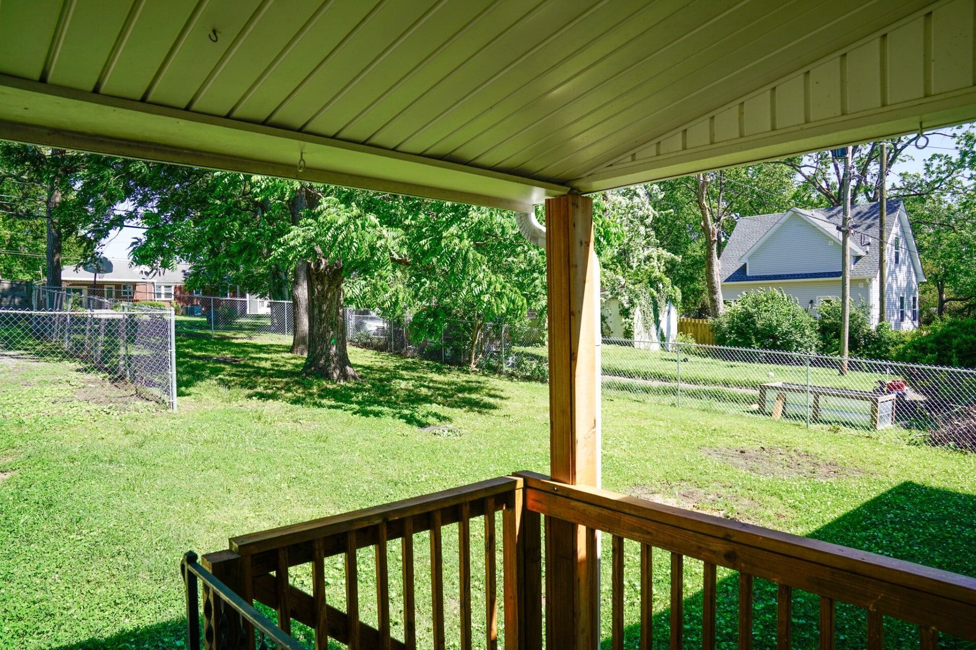 Fenced in Backyard - 1403 Debow St
