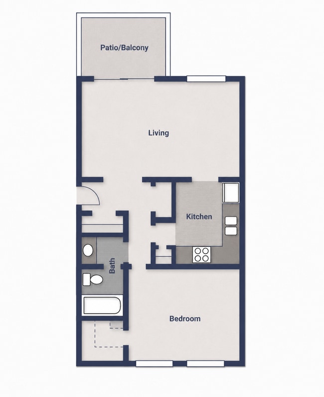 Floorplan - Lake Camelot Apartments