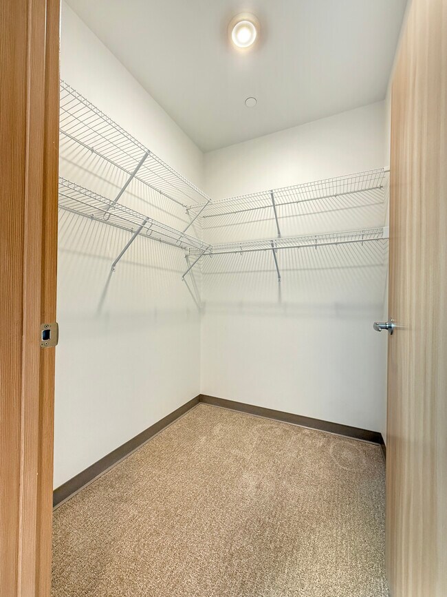 Closets galore! - The Lumin at Highland Bridge