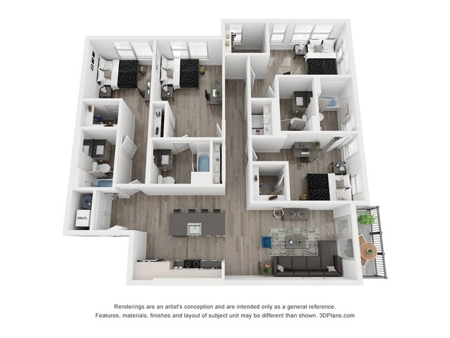 floorplan - The Metropolitan Gainesville