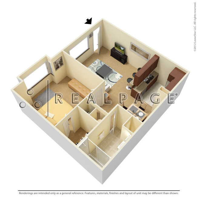 Floorplan - Tamarind Bay Apartments