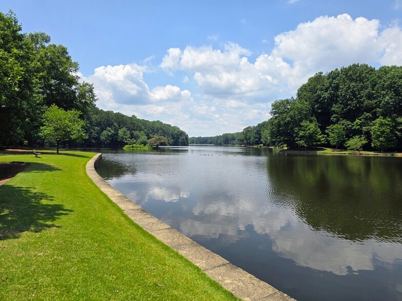 Miles of walking paths surround Martin Lake. - 90 Martin Point Ct
