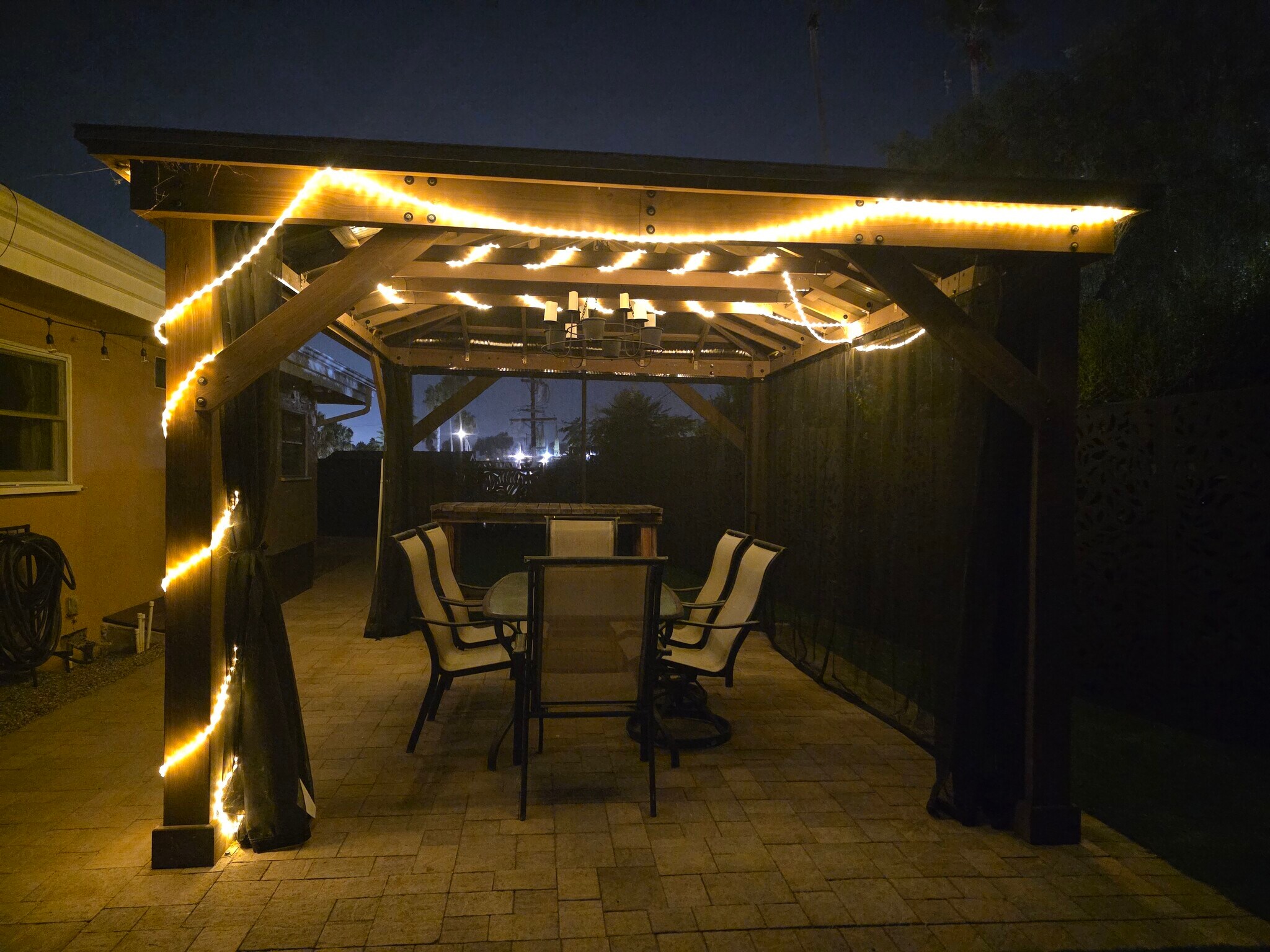 Gazebo at night! - 456 E Indian Rock Rd