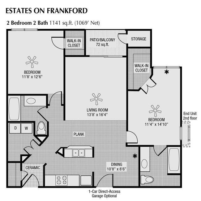 Floorplan - Estates On Frankford