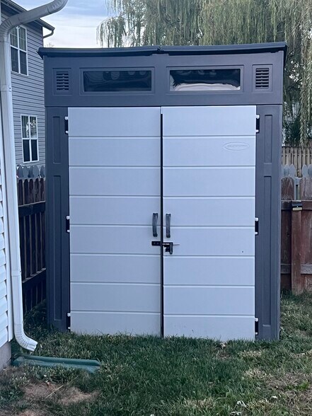 Back yard storage - 227 Lakemoore St