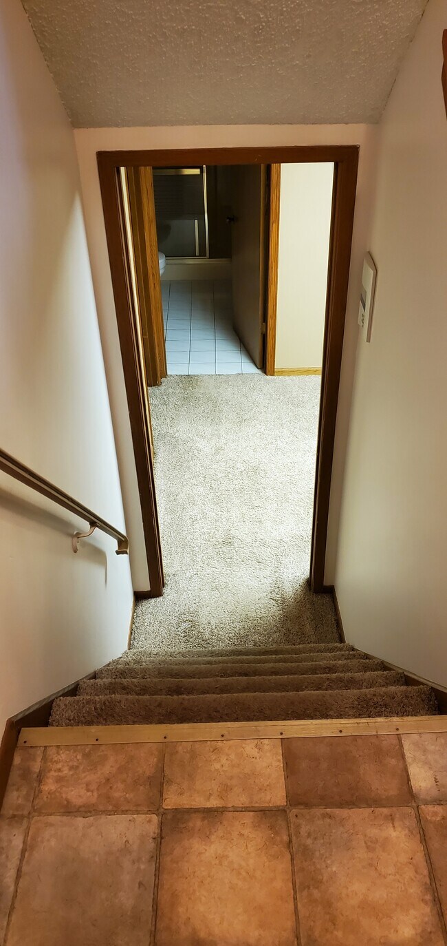 stairs to garden level - 14619 Burnell Park Dr