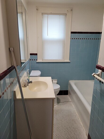 Bathroom in process of being update - 469 Maplewood Ave