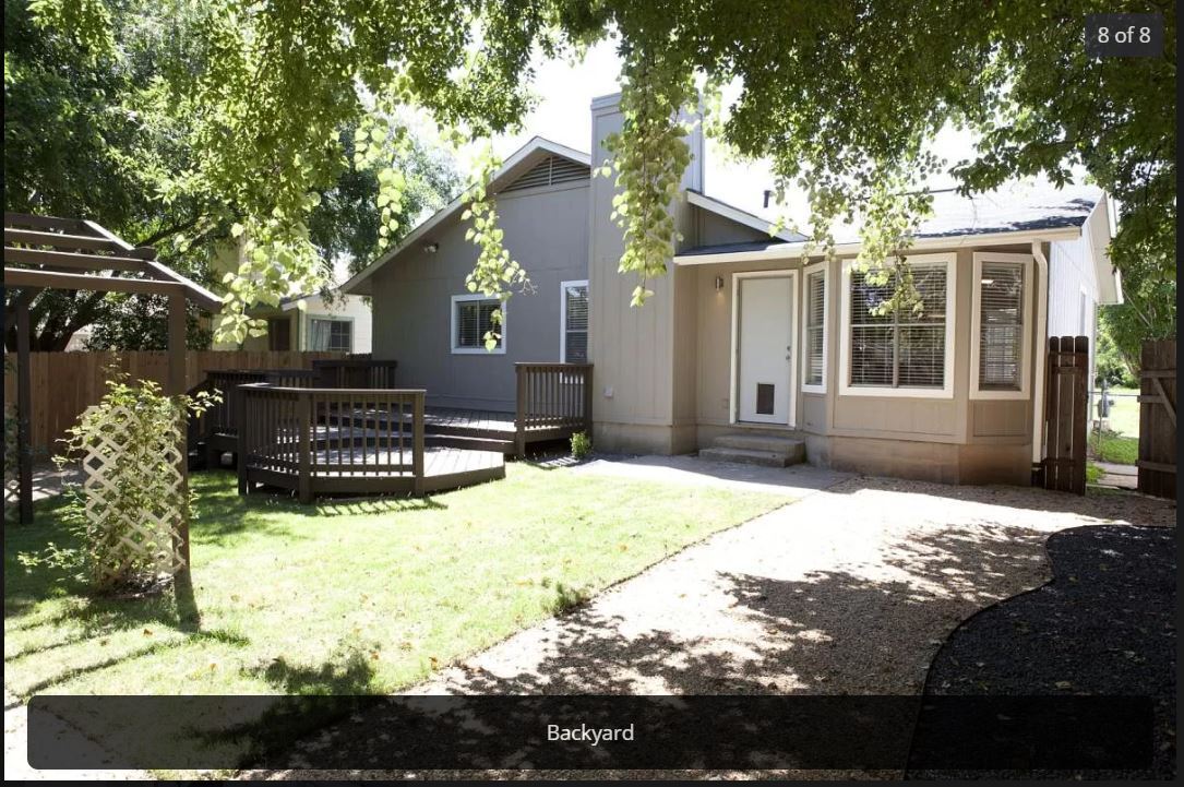 Backyard - 5910 Shreveport Dr