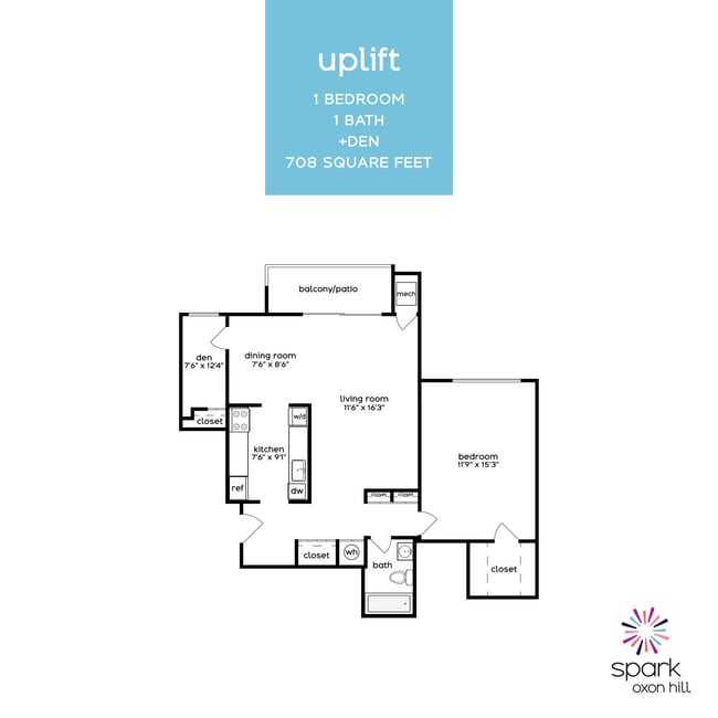 Floorplan - Spark Oxon Hill