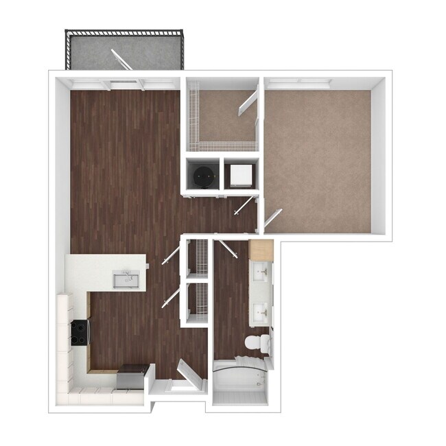 Floorplan - Evren Apartments of Lees Summit
