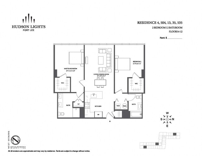 Floorplan - Hudson Lights