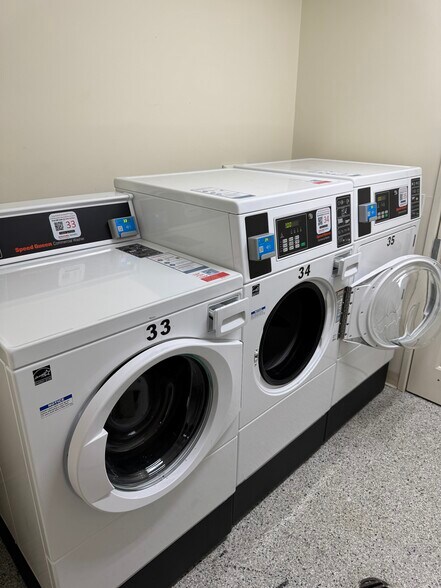 New HE Washers and Dryers only shared with the 12 units in this building - 9 Northbrook Dr