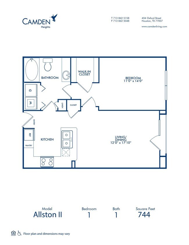 Floorplan - Camden Heights