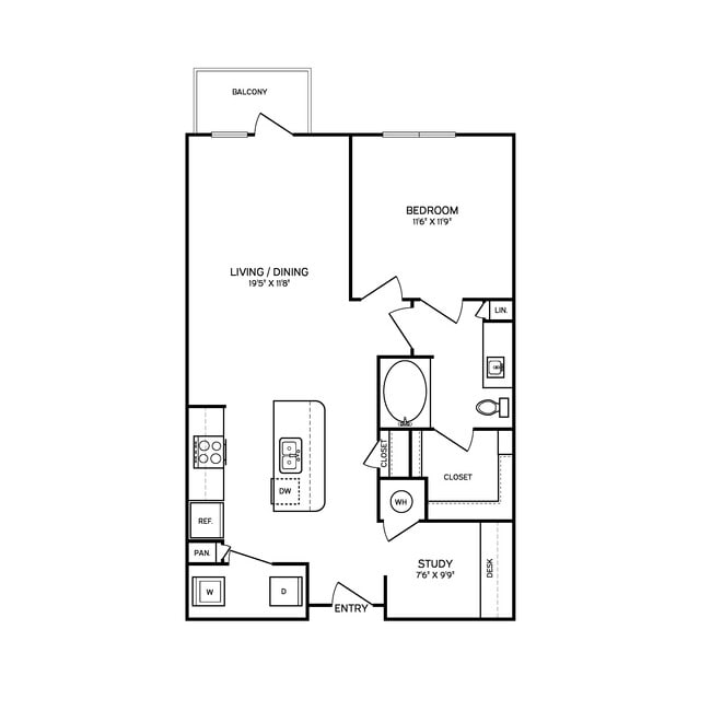 Floorplan - Allure at Southpark