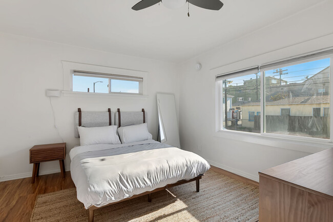 View of bedroom 1 from living room - 504 Pacific Ave