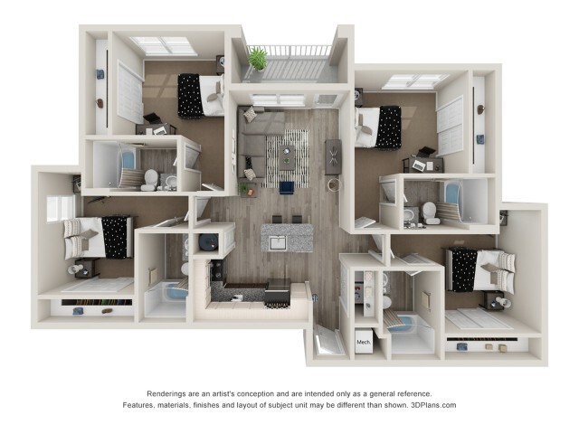 Floorplan - The Retreat East