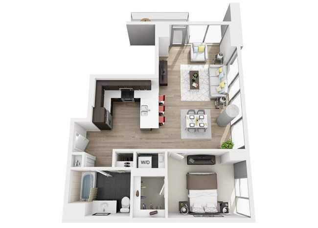 Floorplan - Halsted Flats