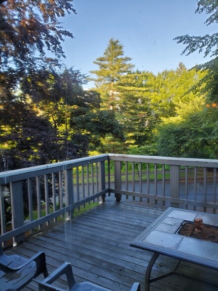 Front deck view. New deck 2022 - 1867 SW 14th Ave