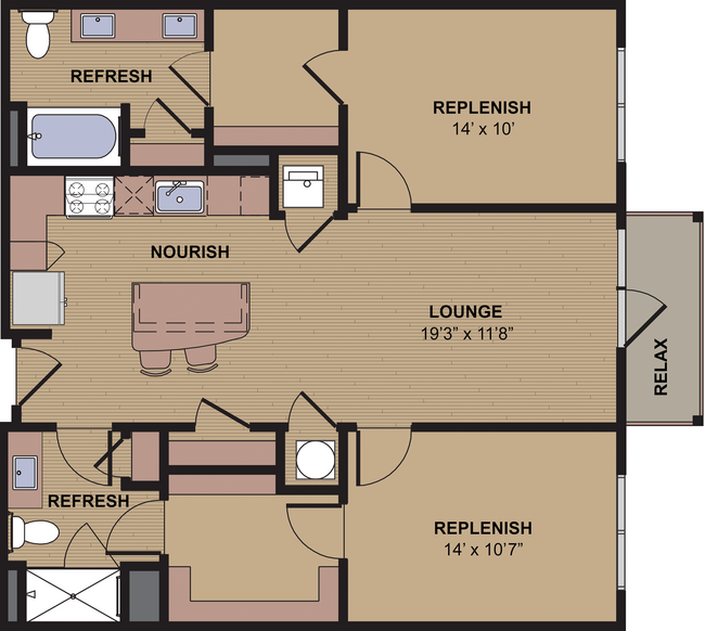 Floorplan - Bell Collier Village