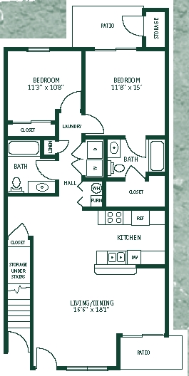 2BR/2BA - Whisper Ridge