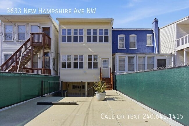 Building Photo - 3633 New Hampshire Ave NW