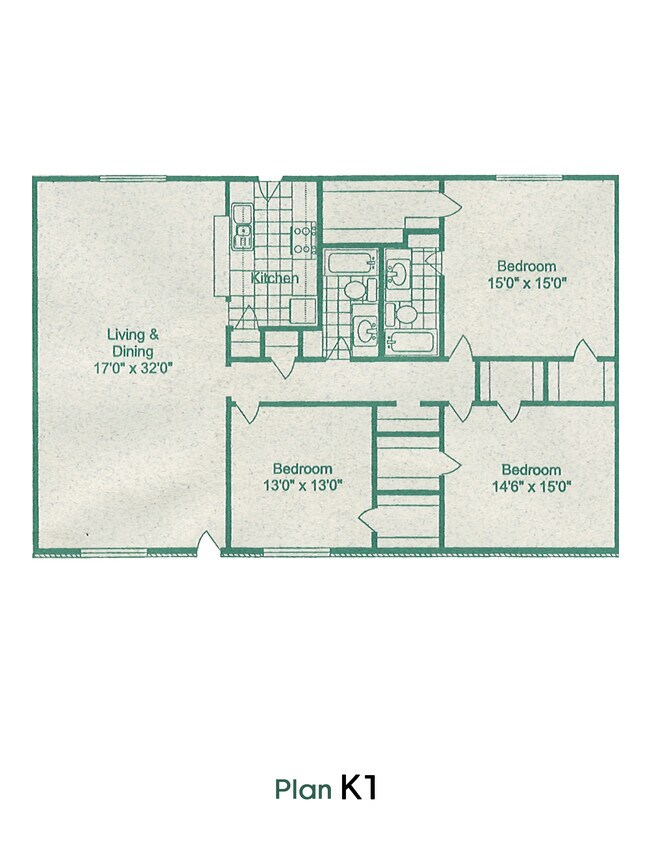 Floorplan - Amherst Apartments