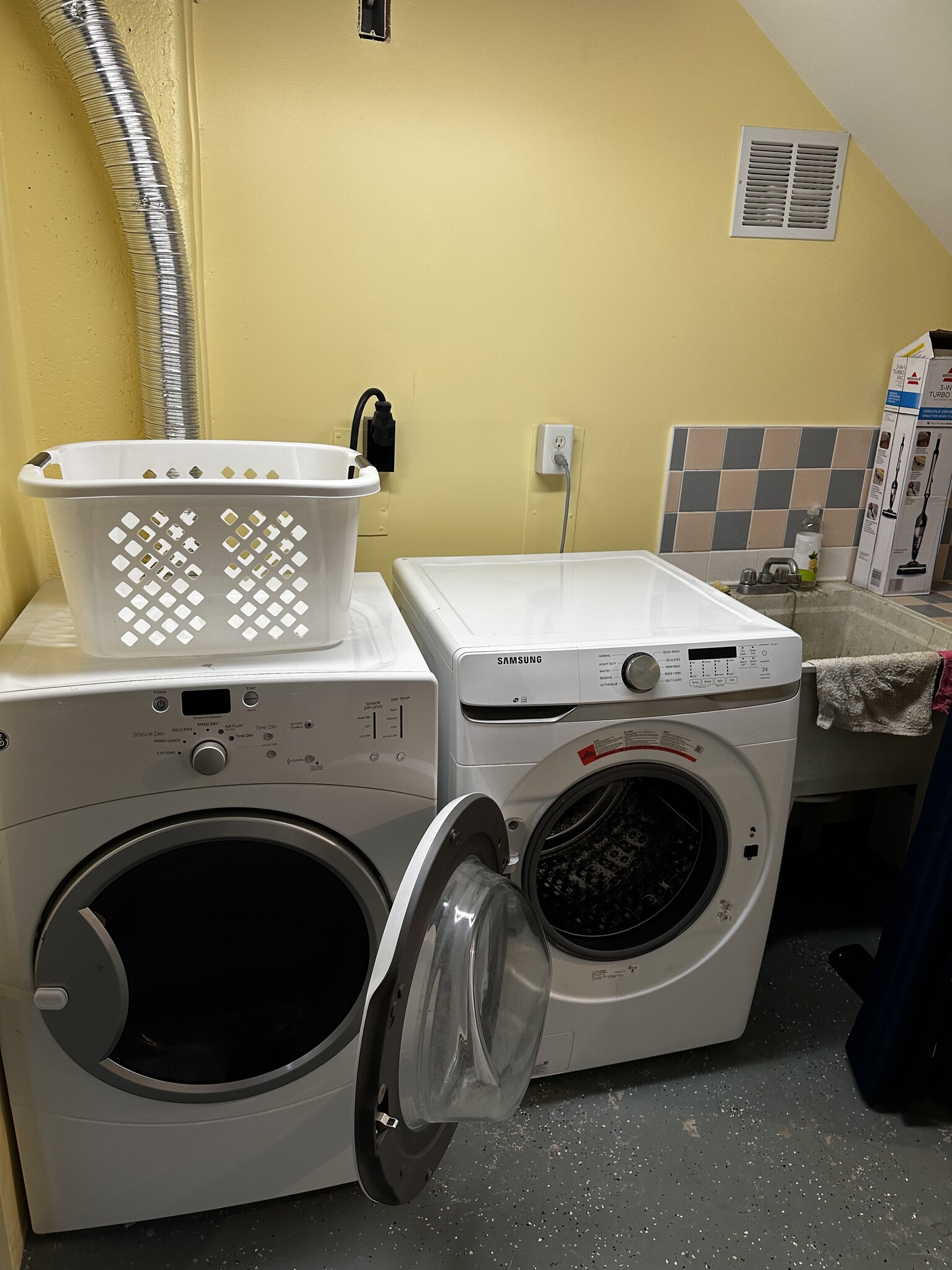 Laundry in bedroom - 108 Lisa Dr