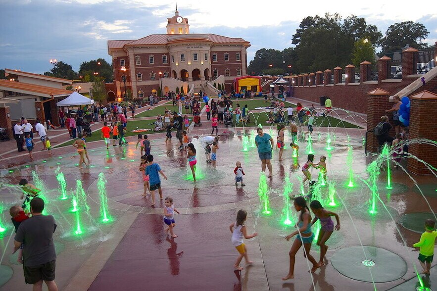 Sugar Hill City Hall Splash Pad - 387 Ayelsbury Ct