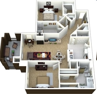 2BR/2BA - Camden Denver West