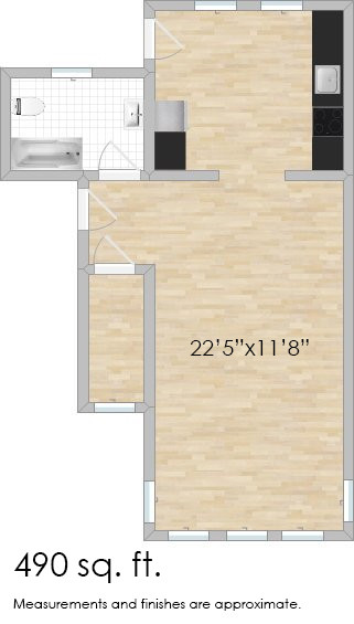 Floorplan - 710-712 N. Austin Blvd. Oak Park, IL 60302