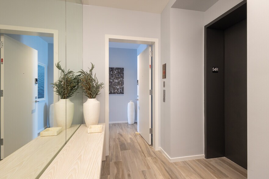 Private elevator lobby - 801 S Miami Ave