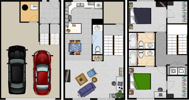 Floorplan - CircleEast Townhomes