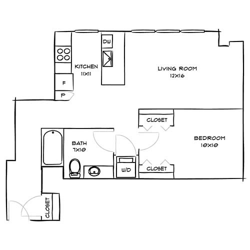 Floorplan - Indigo Apartments