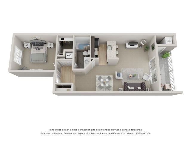 Floorplan - The Haven of Ann Arbor