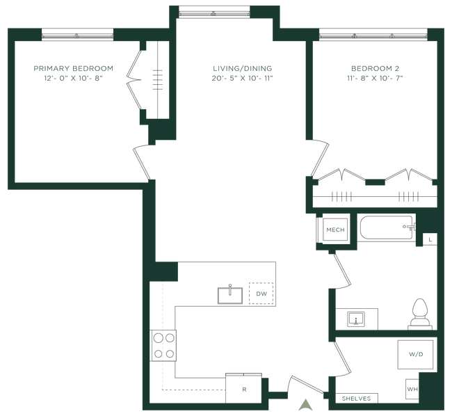 Floorplan - The Pearl at Station Bay