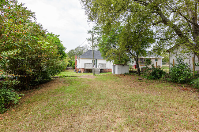 View from the backyard looking towards the house - 796 Leitner St