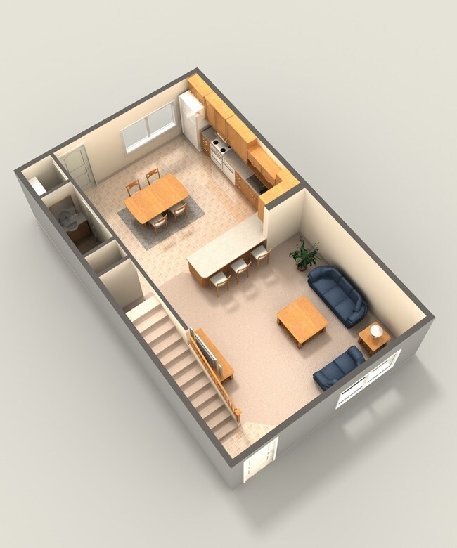 3BR/3.5BA - Canvas Townhomes Allendale