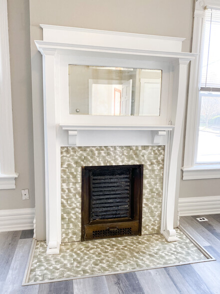 Antique Fireplace - 432 E Whittier St