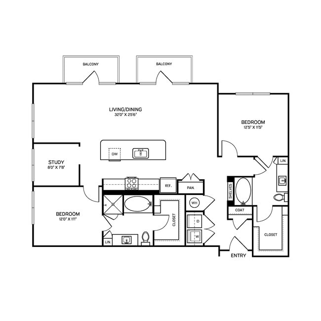 Floorplan - Allure at Southpark