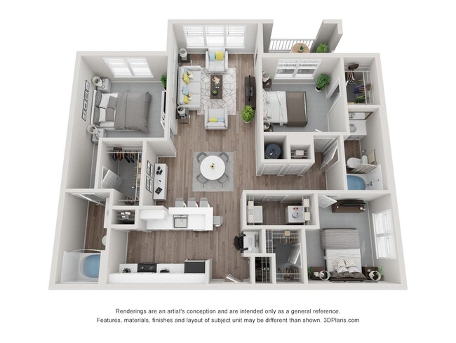 Floorplan - Vue at Embry Hills