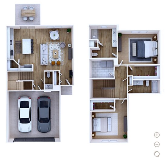 Accera Floorplan - Deercrest of Antioch