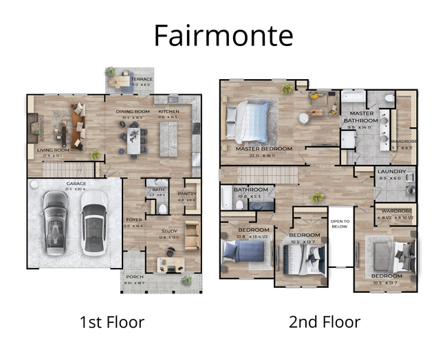 Floorplan - Overlook at Mill Creek