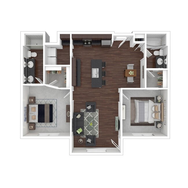 Floorplan - Cornerstone Apartments