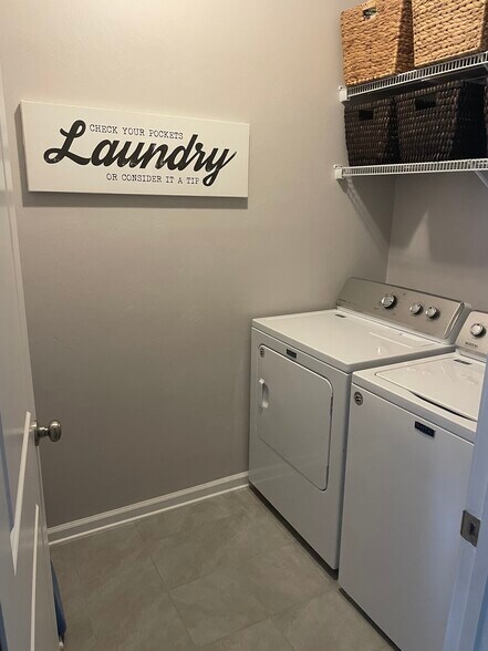Laundry (1st floor) - 130 Roudabush Dr NW