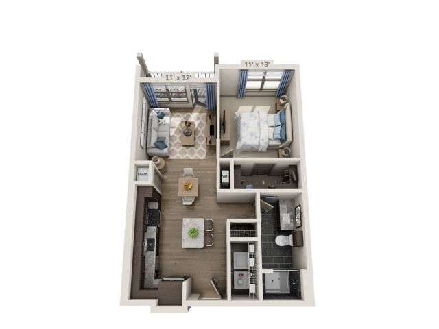 Floorplan - Overture Fair Ridge 62+ Active Adult Apart...