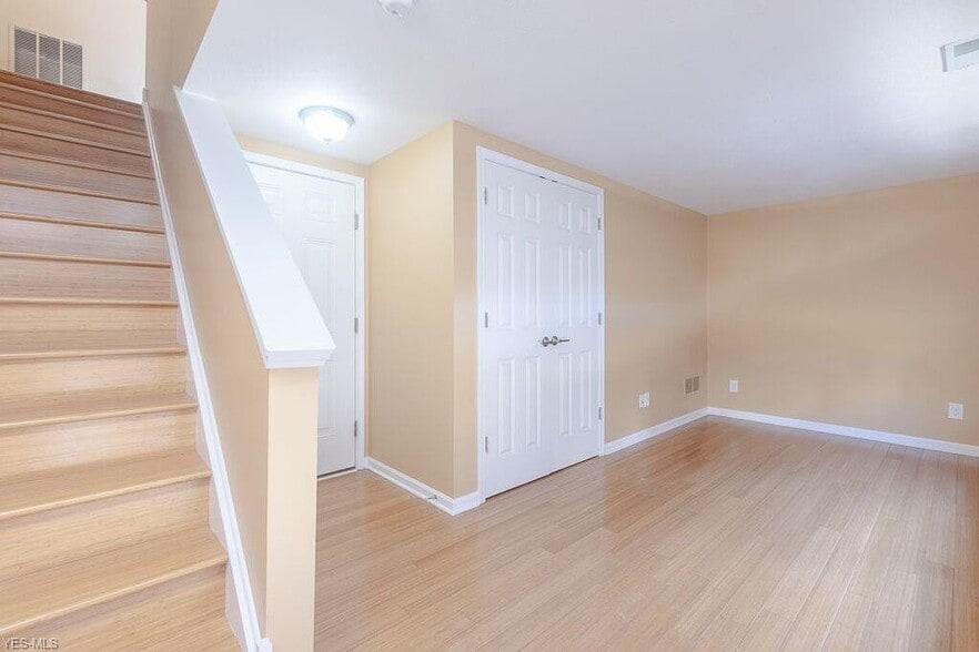 Entryway from garage with coat closet - 1263 W 74th St.