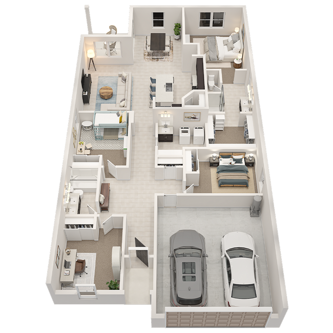 Floorplan - The Nexus at Hurley Ranch